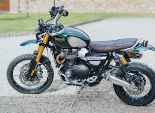 2021 TRIUMPH SCRAMBLER 1200 - STEVE MCQUEEN - 19 MILES