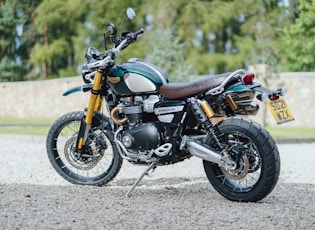 2021 TRIUMPH SCRAMBLER 1200 - STEVE MCQUEEN - 19 MILES