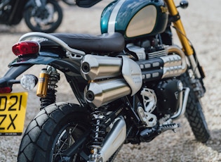 2021 TRIUMPH SCRAMBLER 1200 - STEVE MCQUEEN - 19 MILES