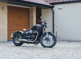 2020 TRIUMPH BOBBER TFC - 28 MILES