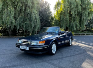 1992 SAAB 900S TURBO CONVERTIBLE