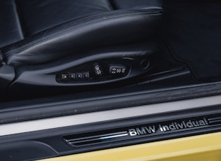 2004 BMW (E46) M3 CONVERTIBLE INDIVIDUAL 