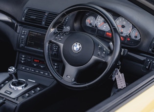 2004 BMW (E46) M3 CONVERTIBLE INDIVIDUAL 