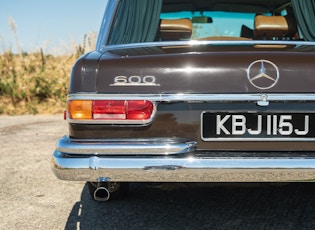 1970 MERCEDES-BENZ (W100) 600 - EX UNITED NATIONS