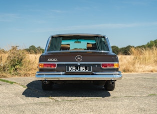 1970 MERCEDES-BENZ (W100) 600 - EX UNITED NATIONS