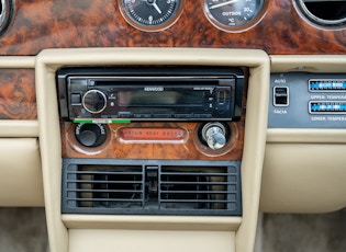 1979 ROLLS-ROYCE CORNICHE CONVERTIBLE - EX SULTAN OF BRUNEI