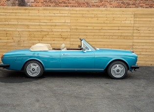 1979 ROLLS-ROYCE CORNICHE CONVERTIBLE - EX SULTAN OF BRUNEI