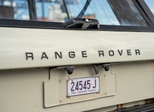 1977 RANGE ROVER CLASSIC 2 DOOR 'SUFFIX D'