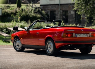 1989 MASERATI BITURBO SPYDER E - 27,638 KM