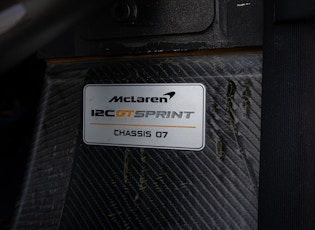 2013 MCLAREN 12C GT SPRINT 