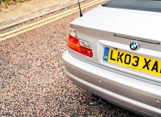 2003 BMW (E46) M3 CONVERTIBLE