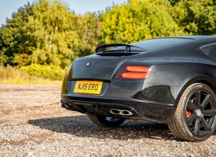 2015 BENTLEY CONTINENTAL GT V8 S CONCOURS SERIES
