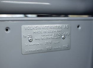 1965 VOLKSWAGEN T1 SPLITSCREEN - PORSCHE ENGINE