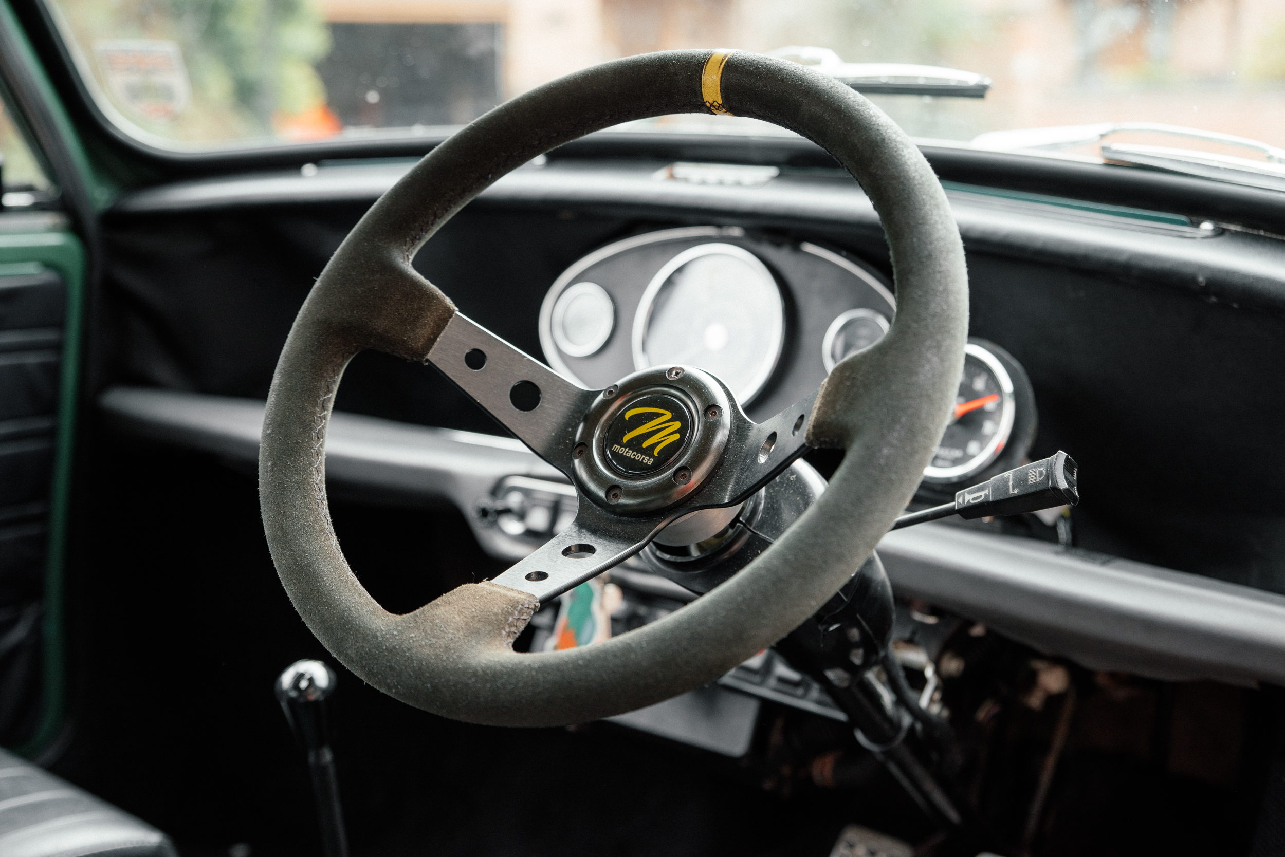 【当時物】ROVER MINI John Cooper 本革 ステアリング 当時物】ROVER MINI John Cooper 本革 ステアリング 魅力の MINI