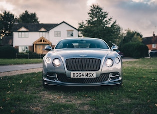 2014 BENTLEY CONTINENTAL GT SPEED W12