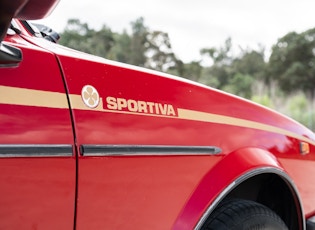 1982 ALFA ROMEO ALFETTA SPORTIVA 