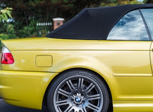 2004 BMW (E46) M3 CONVERTIBLE - 20,377 MILES - MANUAL