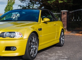 2004 BMW (E46) M3 CONVERTIBLE - 20,377 MILES - MANUAL