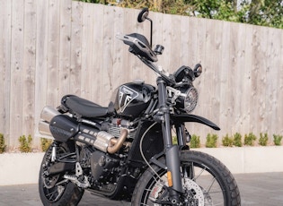 2020 TRIUMPH SCRAMBLER 1200 'BOND EDITION' - 18 MILES 