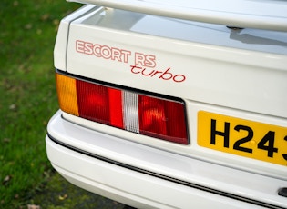 1991 FORD ESCORT RS TURBO