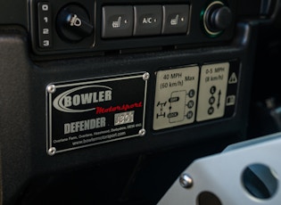 2014 LAND ROVER DEFENDER 90 XS STATION WAGON - 'BOWLER'