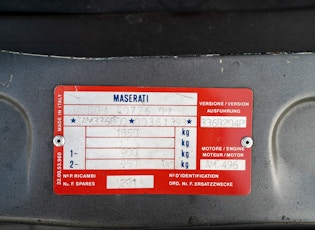 1995 MASERATI GHIBLI GT