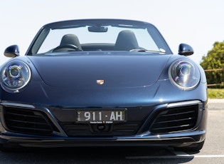 2016 PORSCHE 911 (991.2) CARRERA CABRIOLET