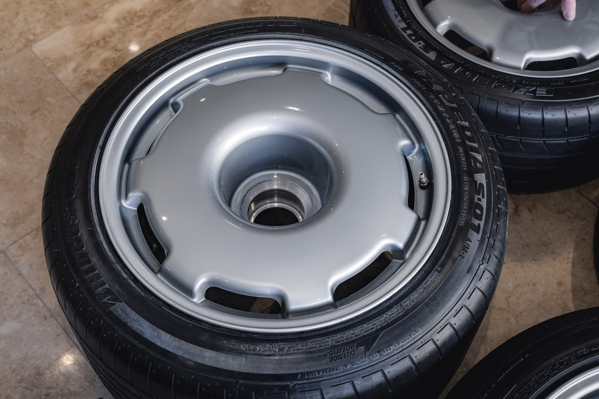 SET OF JAGUAR XJ220 WHEELS AND TYRES for sale by auction in
