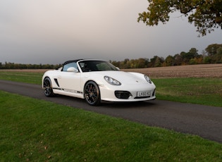 2011 PORSCHE (987) BOXSTER SPYDER