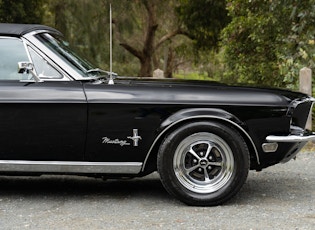 1968 FORD MUSTANG CONVERTIBLE