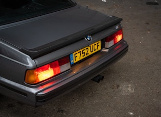 1989 BMW (E24) M635 CSI MOTORSPORT EDITION 