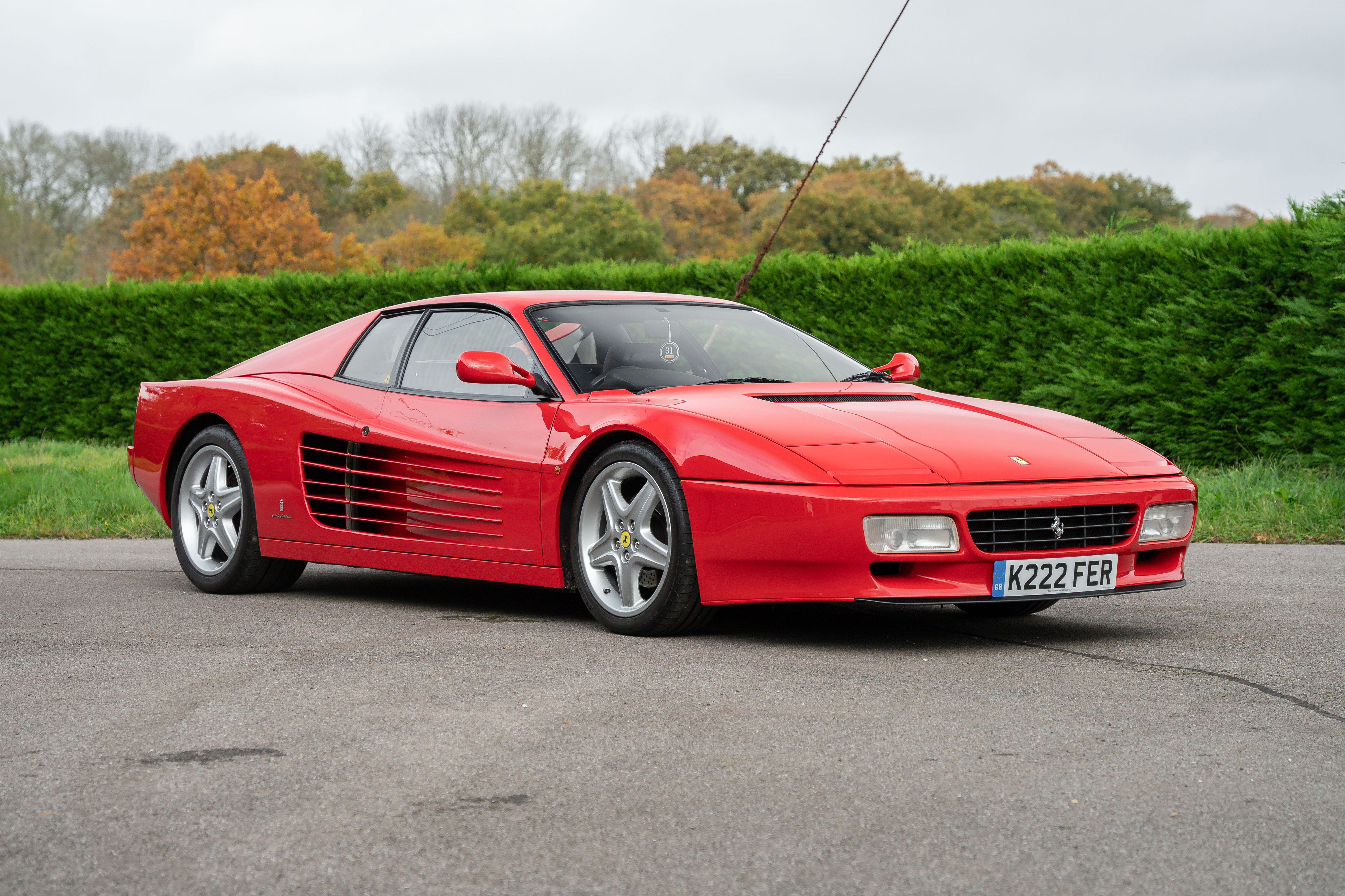 1992 FERRARI 512 TR for sale by auction in West Sussex