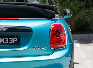 2016 MINI COOPER S	(F57) CONVERTIBLE