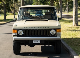 1978 RANGE ROVER CLASSIC 2 DOOR 'SUFFIX F' 