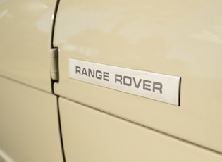1978 RANGE ROVER CLASSIC 2 DOOR 'SUFFIX F' 