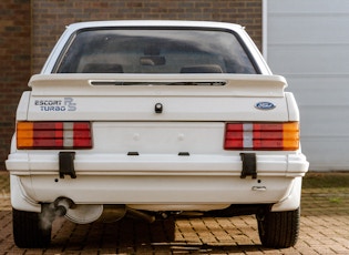 1986 FORD ESCORT RS TURBO