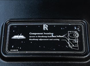 1998 ROLLS-ROYCE SILVER SERAPH - 23,426 MILES