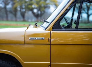 1972 RANGE ROVER CLASSIC 2 DOOR 'SUFFIX A'