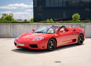 2001 FERRARI 360 SPIDER - MANUAL