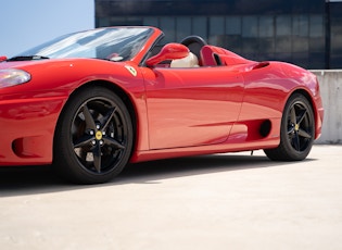 2001 FERRARI 360 SPIDER - MANUAL