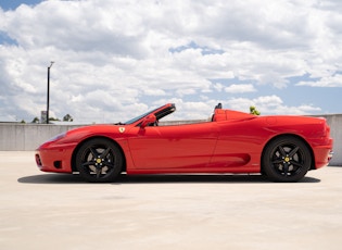 2001 FERRARI 360 SPIDER - MANUAL