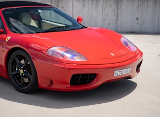 2001 FERRARI 360 SPIDER - MANUAL