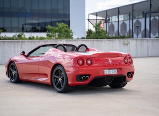 2001 FERRARI 360 SPIDER - MANUAL