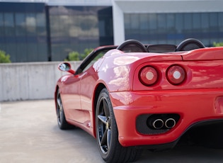 2001 FERRARI 360 SPIDER - MANUAL