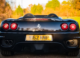 2001 FERRARI 360 SPIDER F1