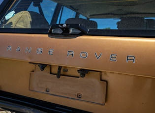 1983 RANGE ROVER CLASSIC 3.5 V8