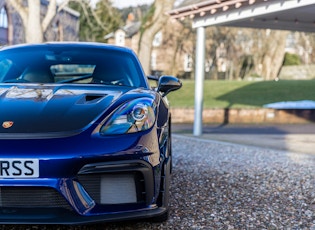 2022 PORSCHE 718 CAYMAN GT4 RS WEISSACH PACK - 157 MILES