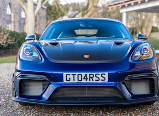 2022 PORSCHE 718 CAYMAN GT4 RS WEISSACH PACK - 157 MILES