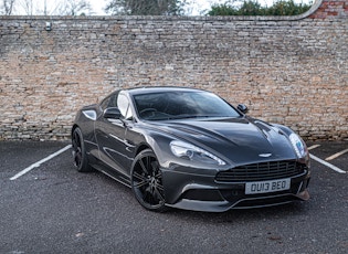 2013 ASTON MARTIN VANQUISH - 13,250 MILES