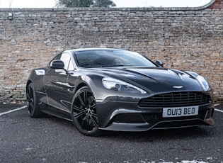 2013 ASTON MARTIN VANQUISH - 13,250 MILES